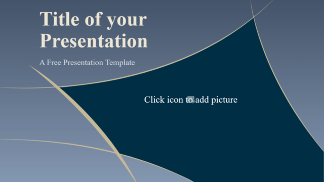 Plantilla de Media Luna Gratis Para PowerPoint Y Google Slides