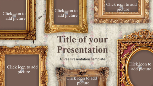 Plantilla de Marcos Renacentistas Gratis Para PowerPoint Y Google Slides