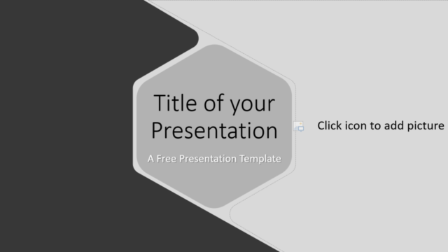 Plantilla de Hexágono Gratis Para PowerPoint Y Google Slides