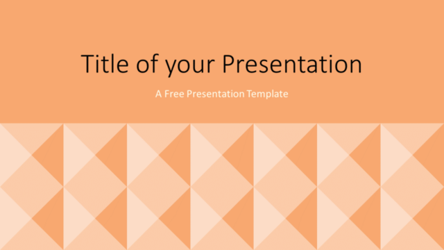 Plantilla de Mosaico Geométrico Gratis de Remolcador Para PowerPoint Y Google Slides