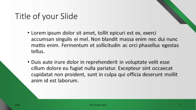 Plantilla de Energía Gratis Para PowerPoint Y Google Slides - Diapositiva de Título Y Contenido