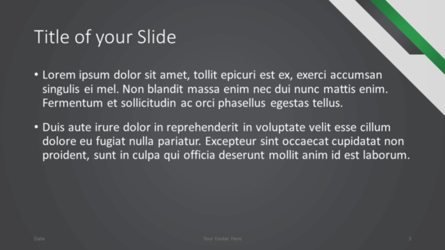 Plantilla de Energía Gratis Para PowerPoint Y Google Slides - Diapositiva de Título Y Contenido