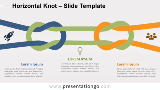 Nudo horizontal Gráfico Gratis Para PowerPoint Y Google Slides