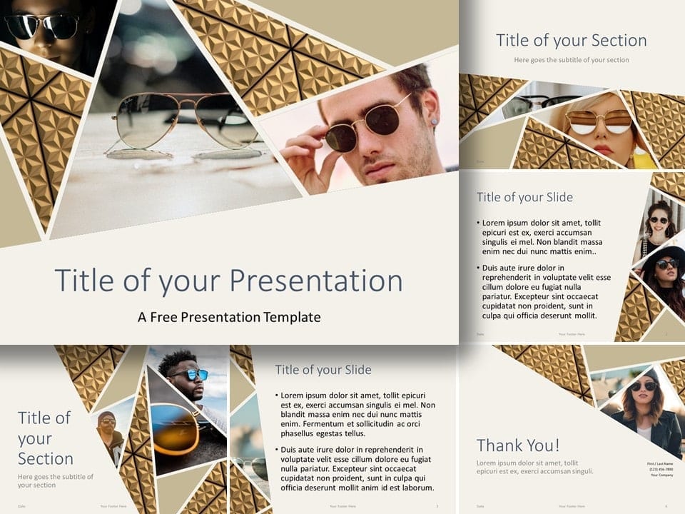Plantilla Deluxe Gratis Para PowerPoint Y Google Slides