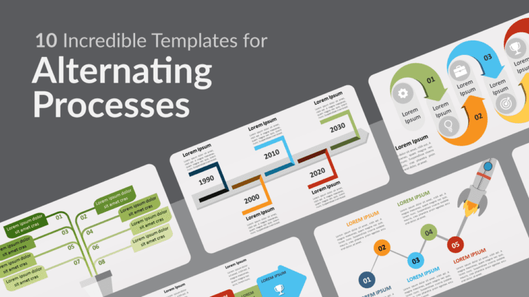Free Alternating Process Templates for Powerpoint and Google Slides