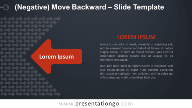 Free Negative Move Backward Graphics for PowerPoint and Google Slides