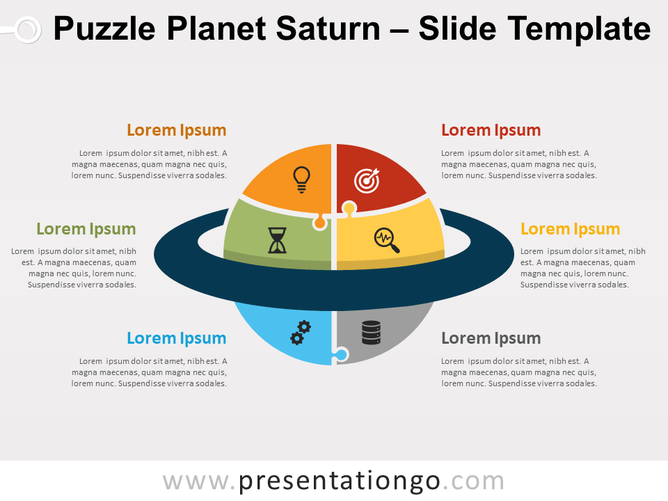 Free Puzzle infographics for Google Slides and PowerPoint