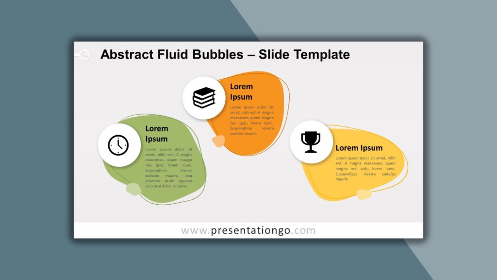 Free Abstract Fluid Bubbles for PowerPoint and Google Slides