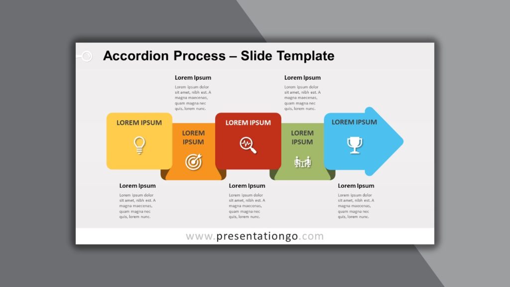 Free Accordion Process for PowerPoint and Google Slides