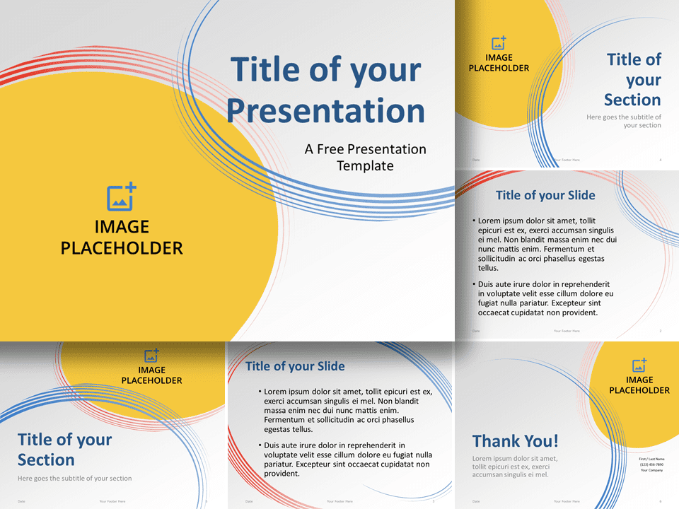 Plantilla de Arcos Gratis Para PowerPoint Y Google Slides