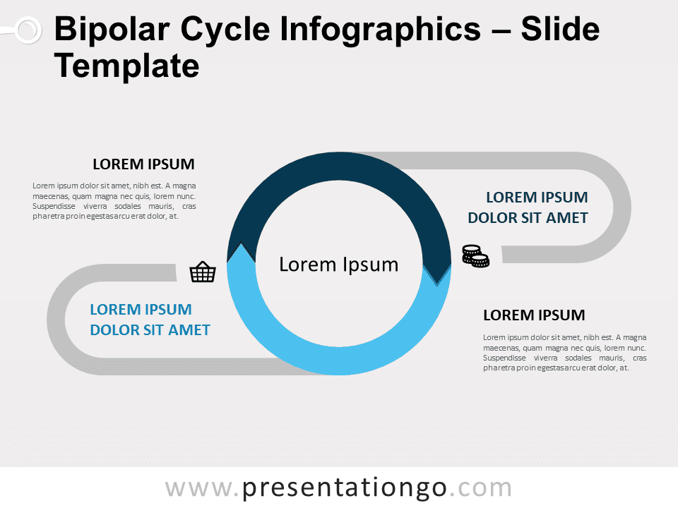 Infografía de Ciclo Bipolar Gratis Para PowerPoint Y Google Slides