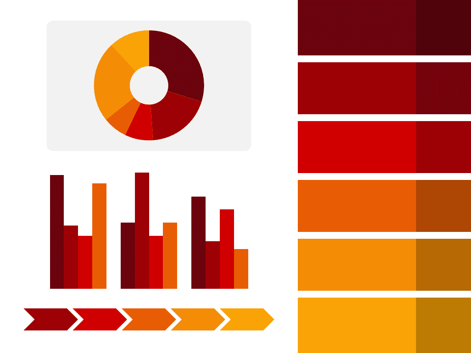 Fiery - Paleta Gratis de Colores Personalizada Para PowerPoint
