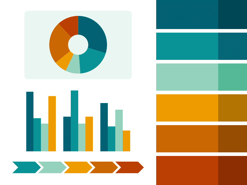 Paleta de Colores Fresca y Energizante Gratis Para PowerPoint