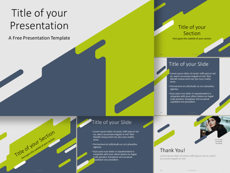 latest powerpoint presentation templates free download Preview of Diagonal Dynamics PowerPoint Template with 6 standard layout slides.